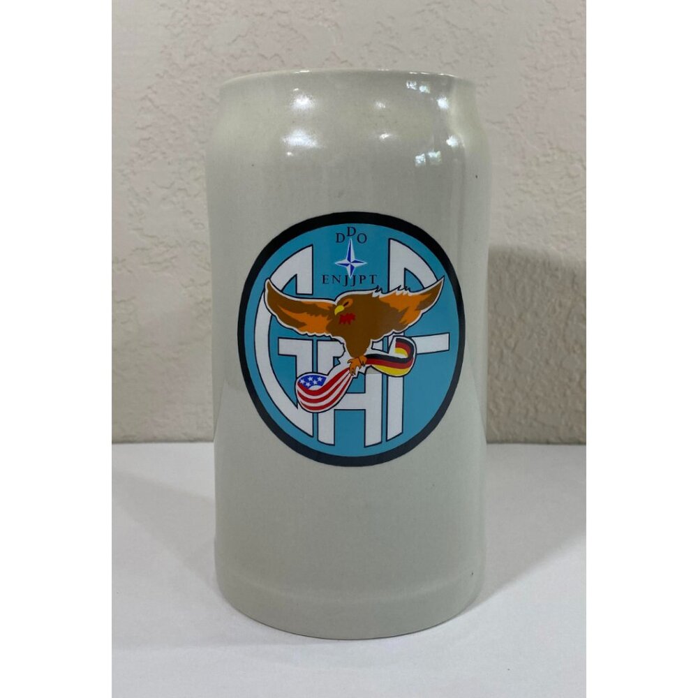 USAF Air Force American German GAF / DDO / ENJ / JPT Stoneware Mug Jet Pilot - A